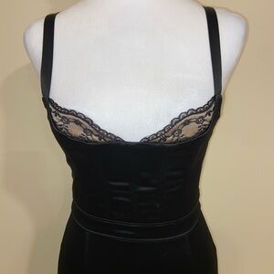 bebe Black and Tan Lace Women's Bra